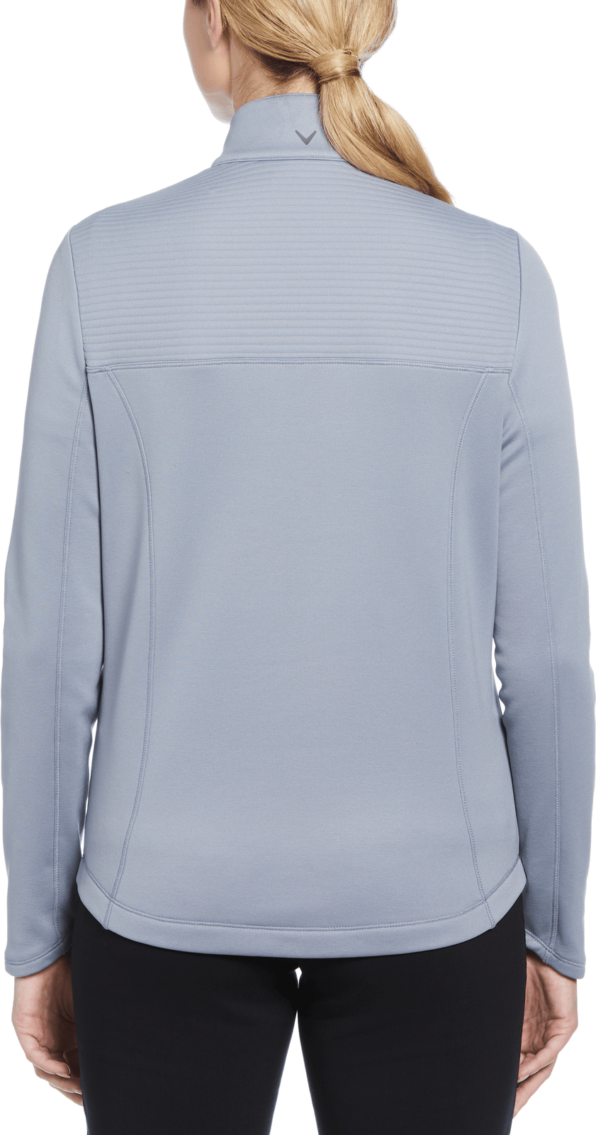 Callaway Golf Cgw704 Long Sleeve Ottoman Fleece Pullover Jacket - Tradewinds