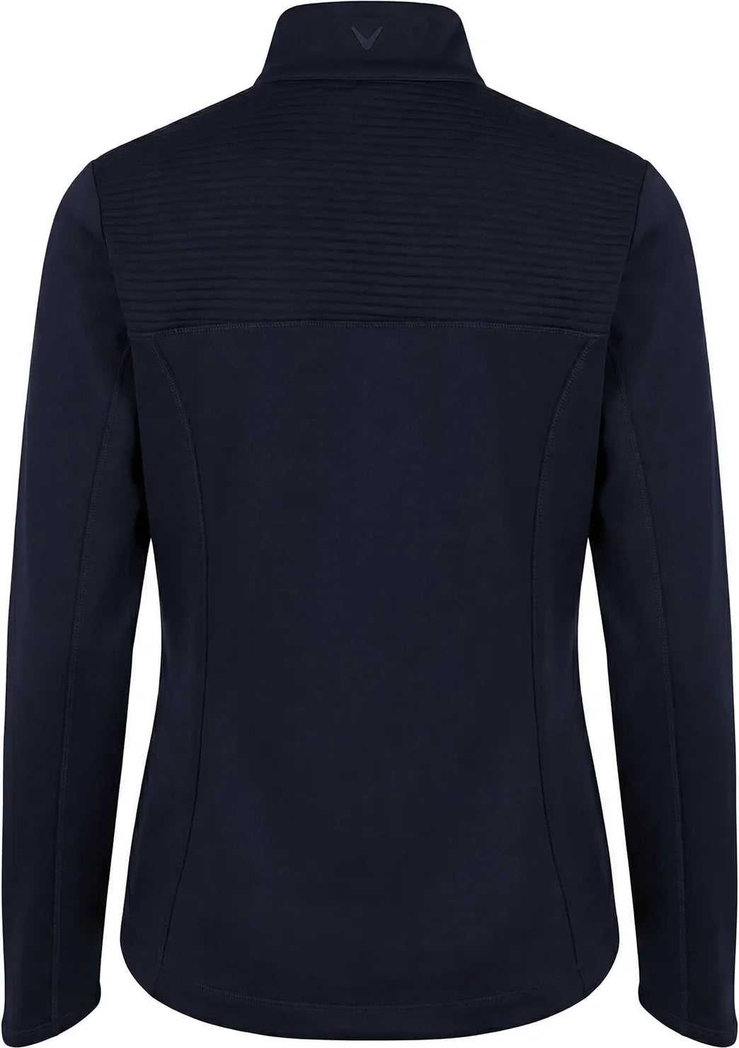 Callaway Golf Cgw704 Long Sleeve Ottoman Fleece Pullover Jacket - Peacoat