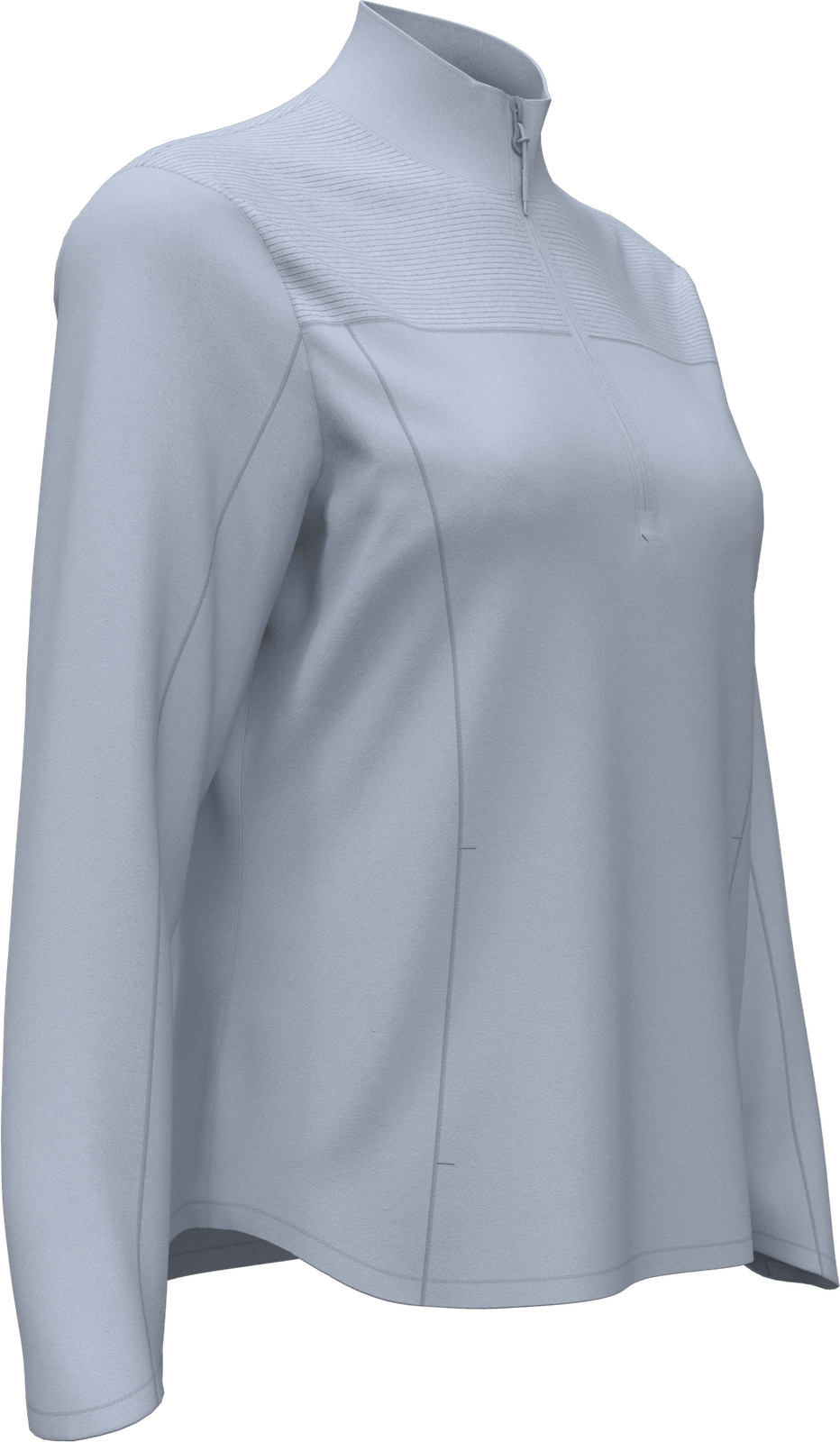 Callaway Golf Cgw704 Long Sleeve Ottoman Fleece Pullover Jacket - Tradewinds