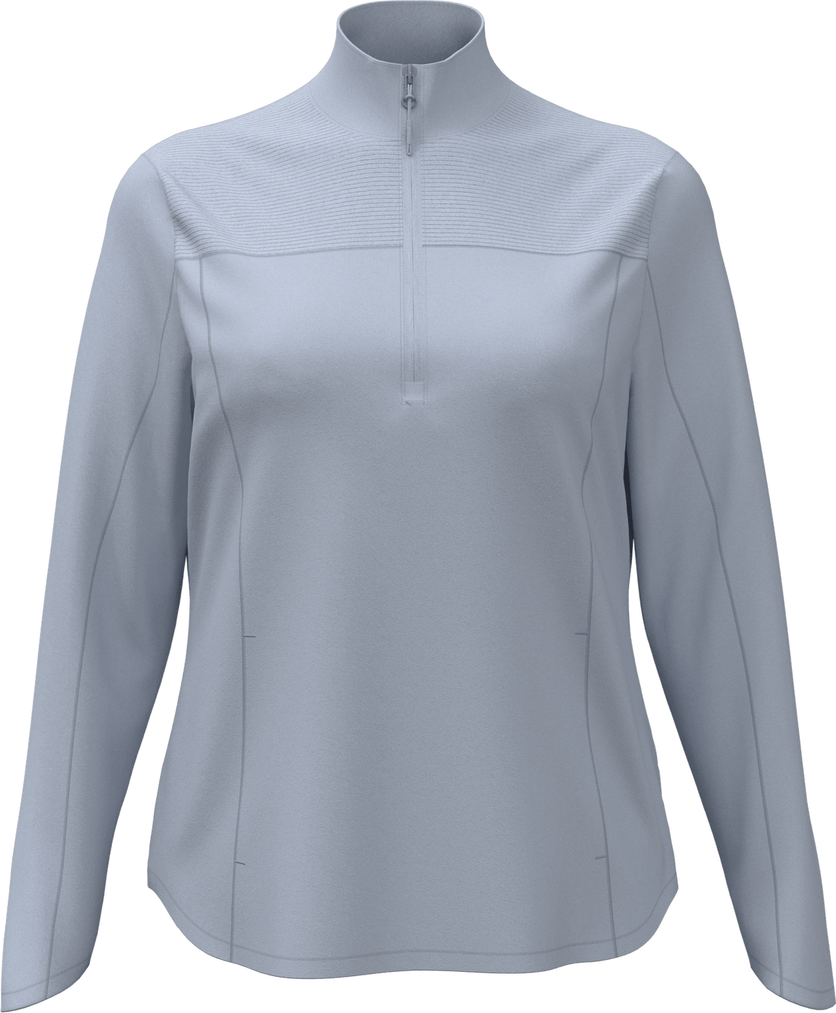 Callaway Golf Cgw704 Long Sleeve Ottoman Fleece Pullover Jacket - Tradewinds