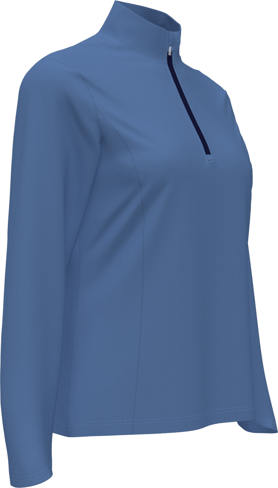Callaway Golf Cgw748 Solid Knit Long Sleeve 1/4 Zip Shirt - Coastal Fjord