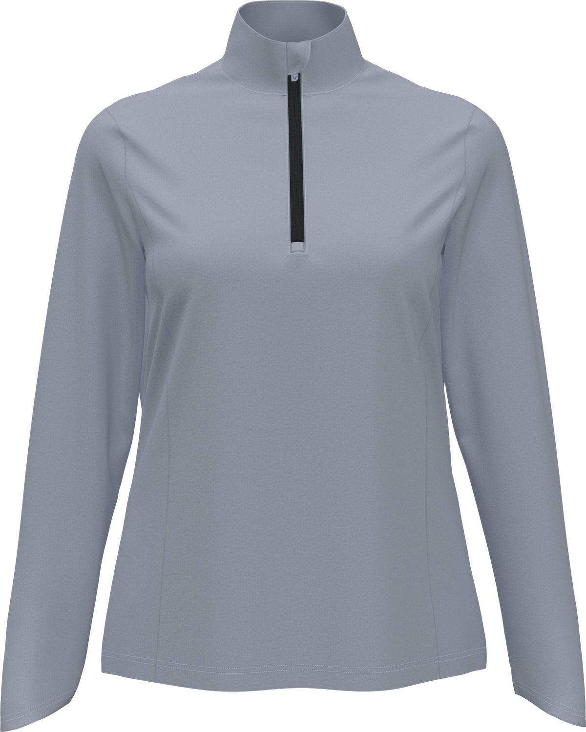 Callaway Golf Cgw748 Solid Knit Long Sleeve 1/4 Zip Shirt - Tradewinds