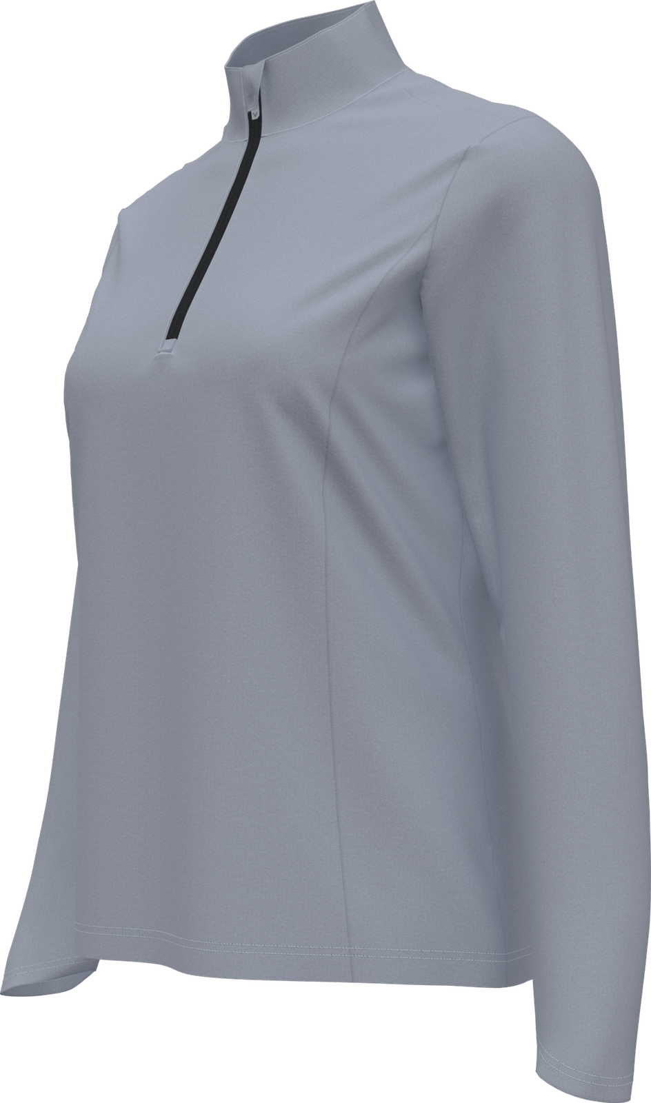 Callaway Golf Cgw748 Solid Knit Long Sleeve 1/4 Zip Shirt - Tradewinds
