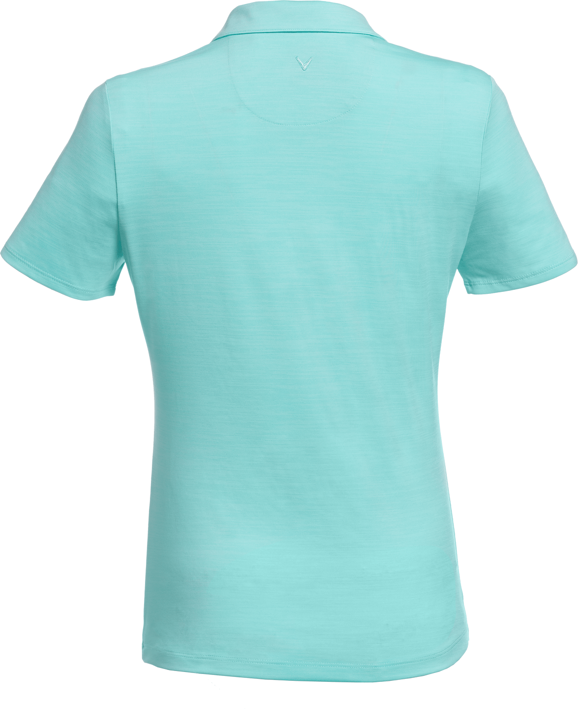 Callaway Golf Cgw751 Short Sleeve Ladies Broken Stripe Polo - Aruba Blue