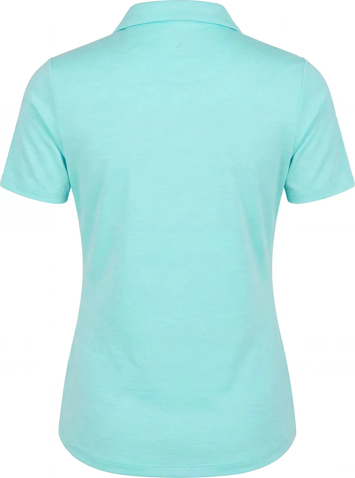 Callaway Golf Cgw751 Short Sleeve Ladies Broken Stripe Polo - Aruba Blue