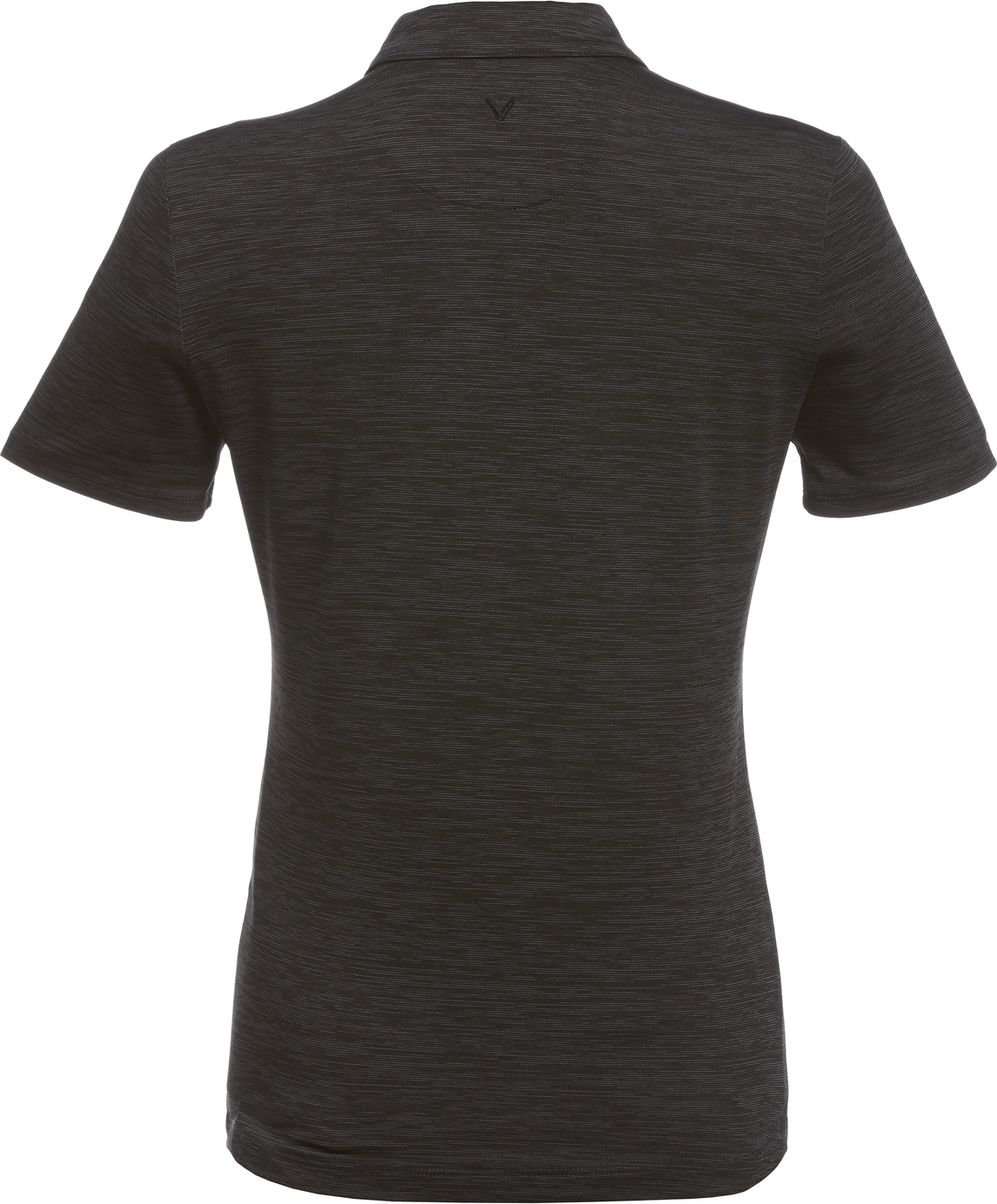 Callaway Golf Cgw751 Short Sleeve Ladies Broken Stripe Polo - Black
