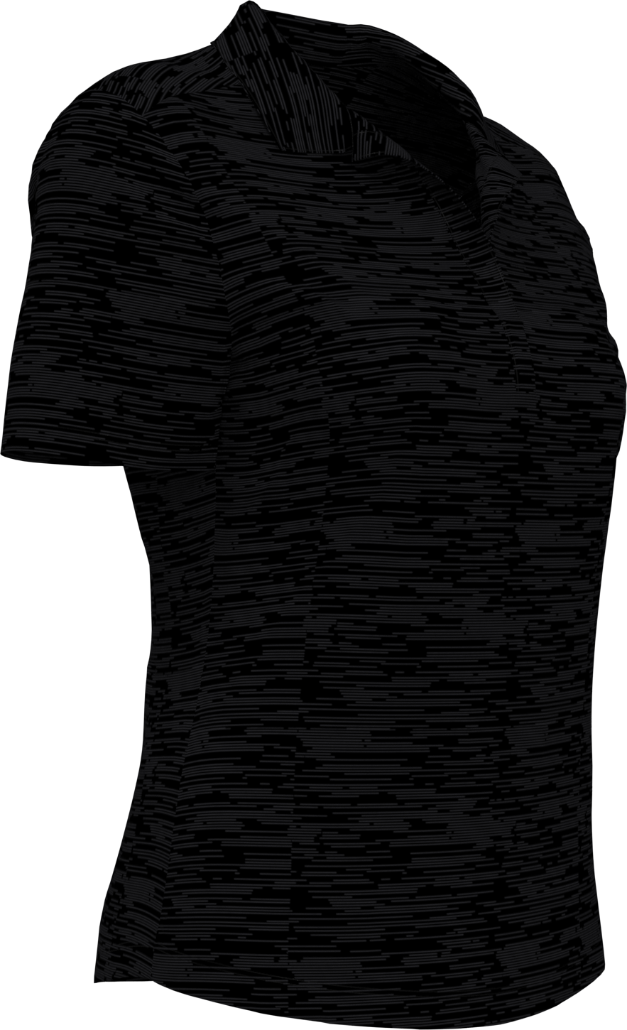 Callaway Golf Cgw751 Short Sleeve Ladies Broken Stripe Polo - Black