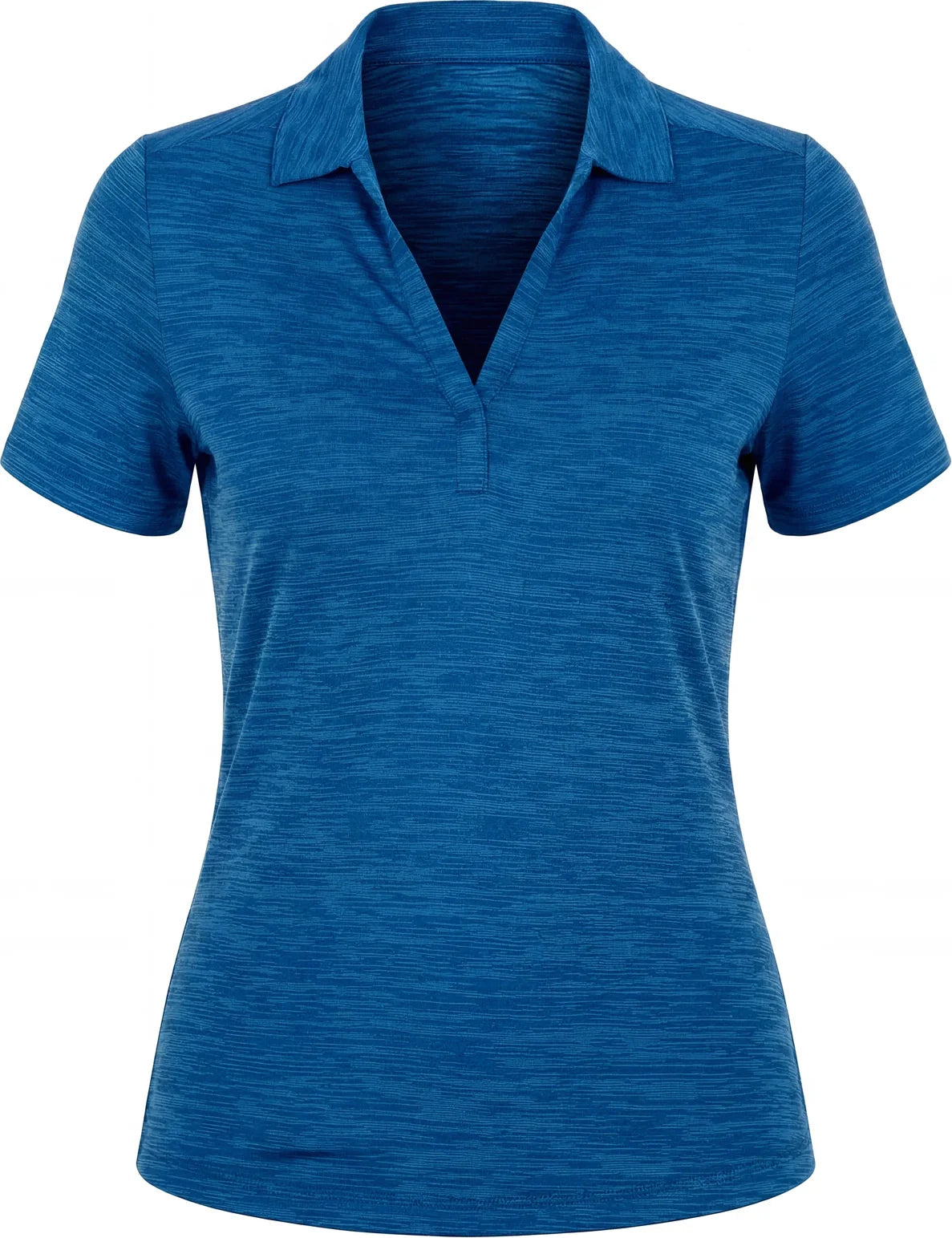 Callaway Golf Cgw751 Short Sleeve Ladies Broken Stripe Polo - Blueberry Pancake