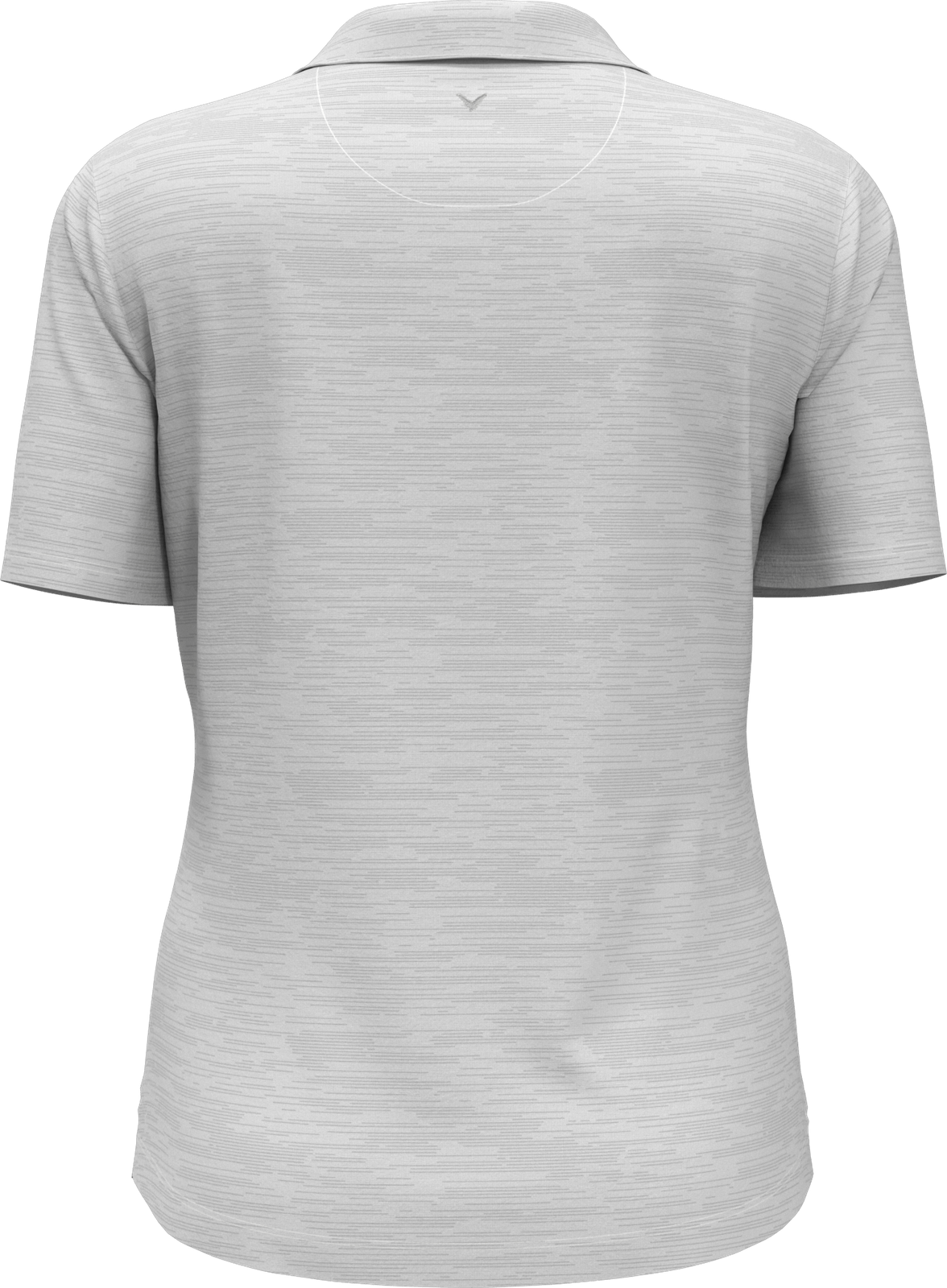 Callaway Golf Cgw751 Short Sleeve Ladies Broken Stripe Polo - White