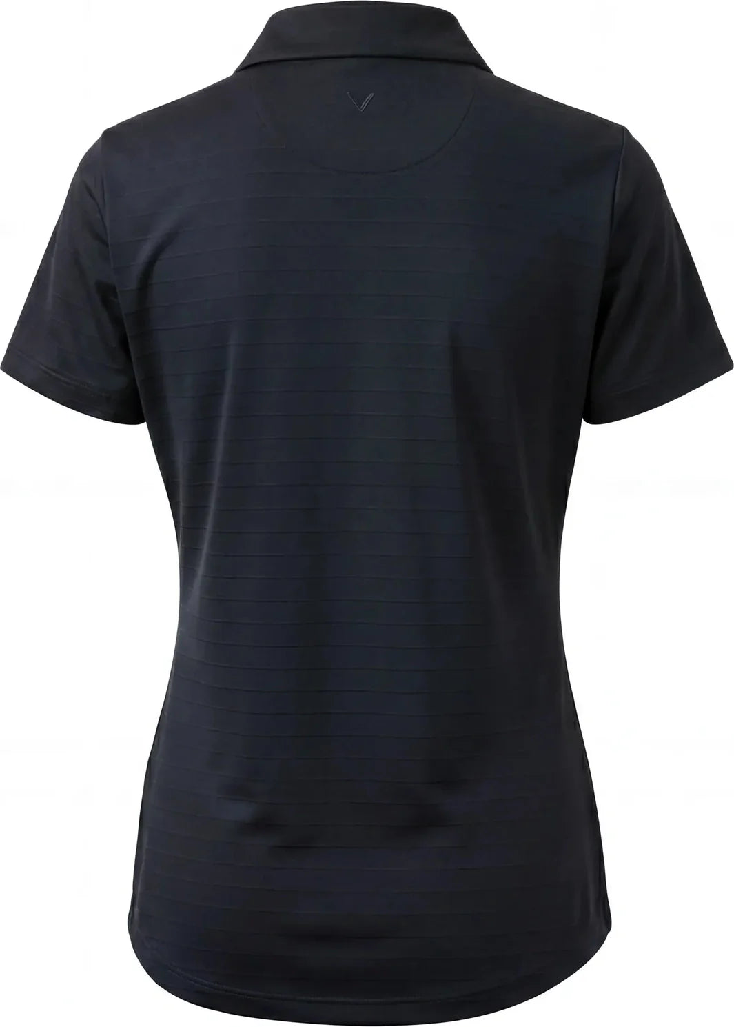 Callaway Golf Cgw761 Women’s Eco Horizontal Textured Polo - Black