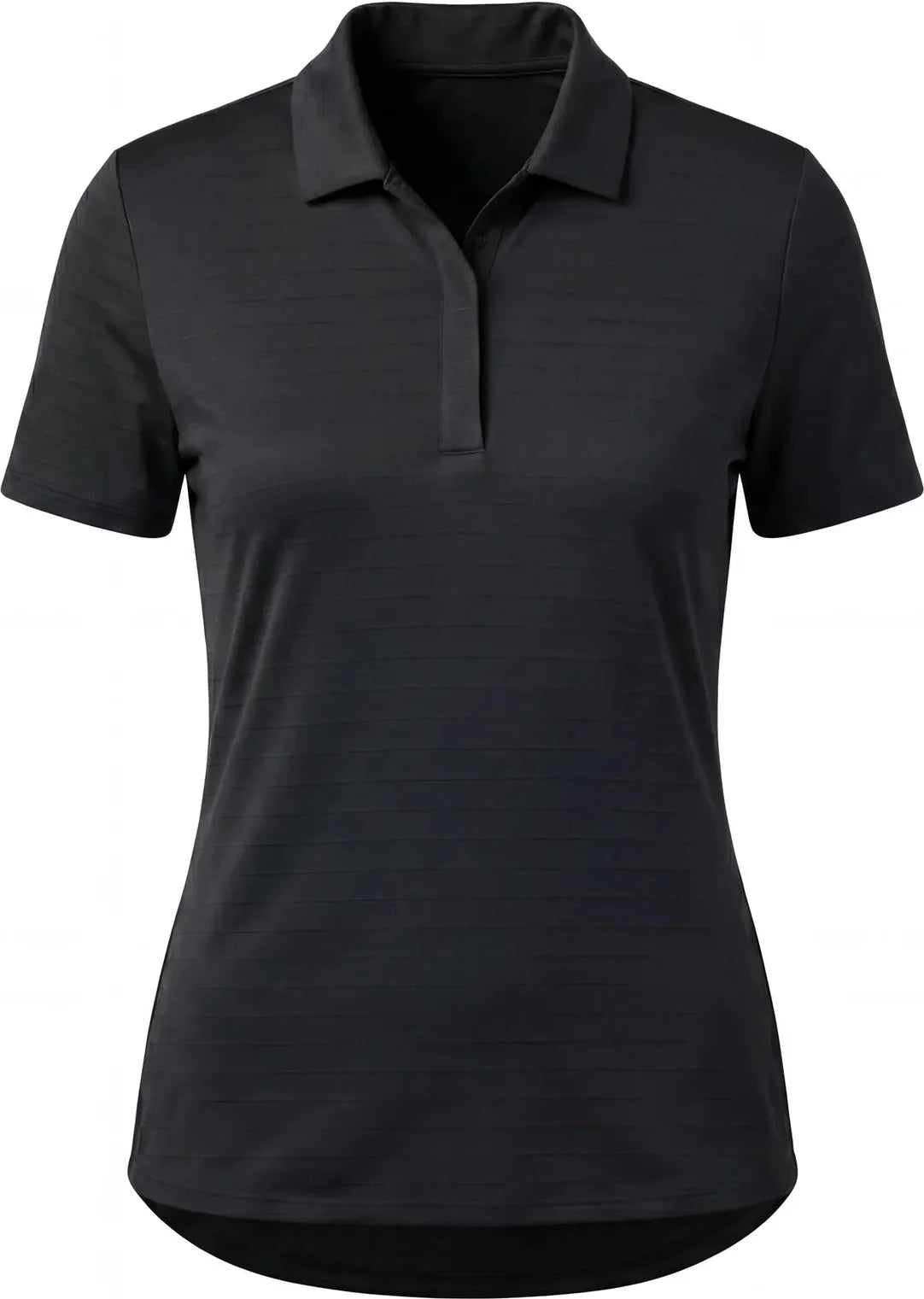 Callaway Golf Cgw761 Women’s Eco Horizontal Textured Polo - Black