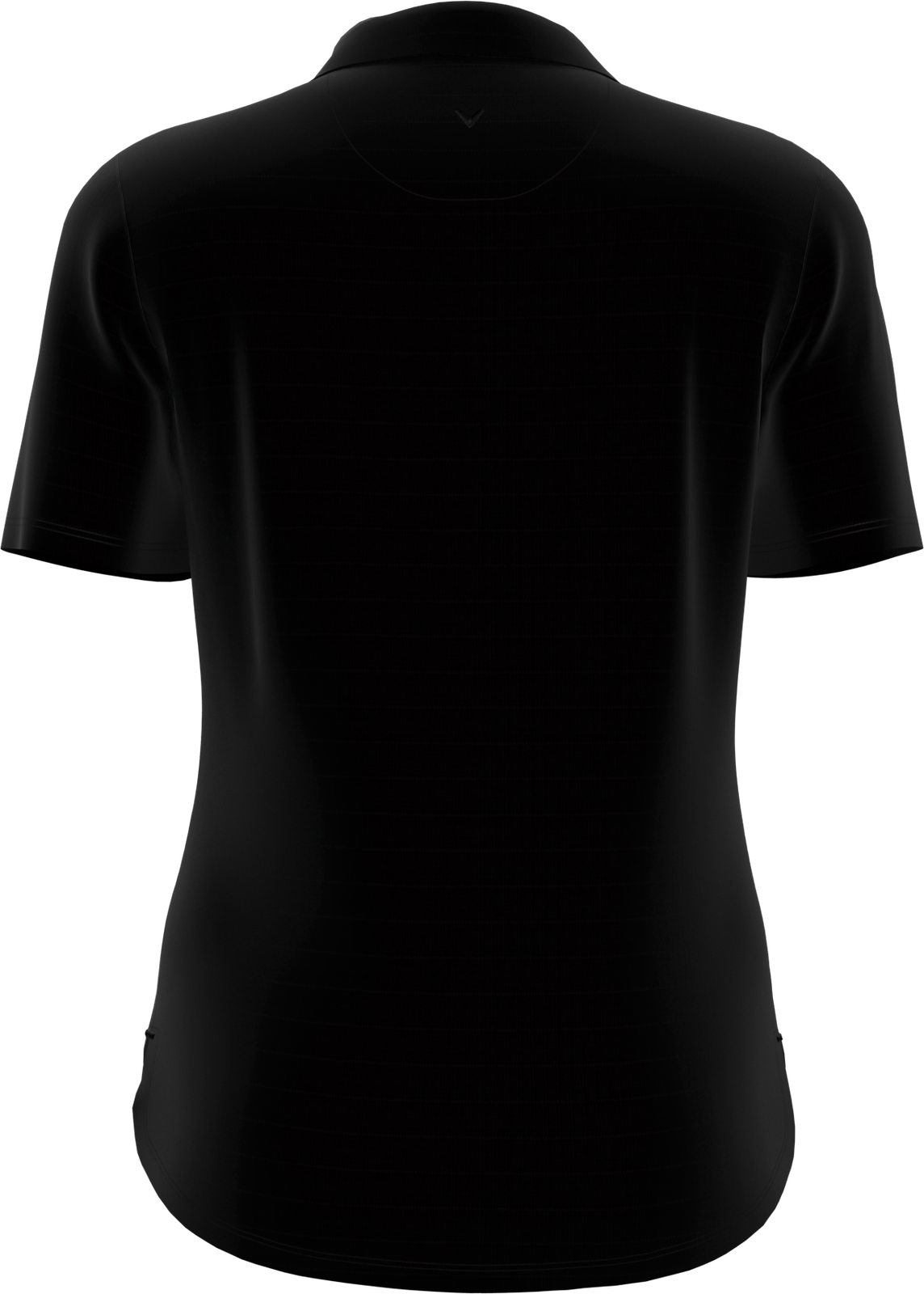 Callaway Golf Cgw761 Women’s Eco Horizontal Textured Polo - Black