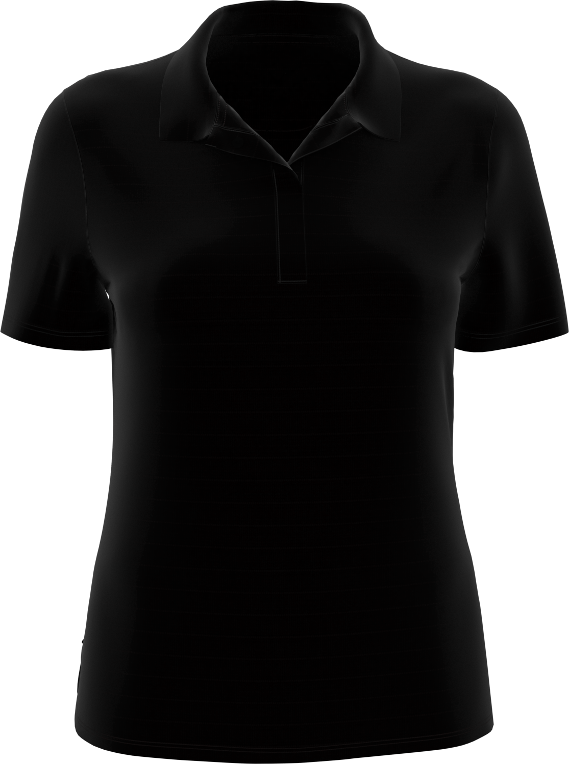 Callaway Golf Cgw761 Women’s Eco Horizontal Textured Polo - Black
