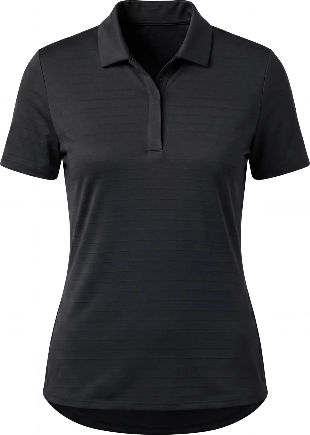 Callaway Golf Cgw761 Women’s Eco Horizontal Textured Polo - Black