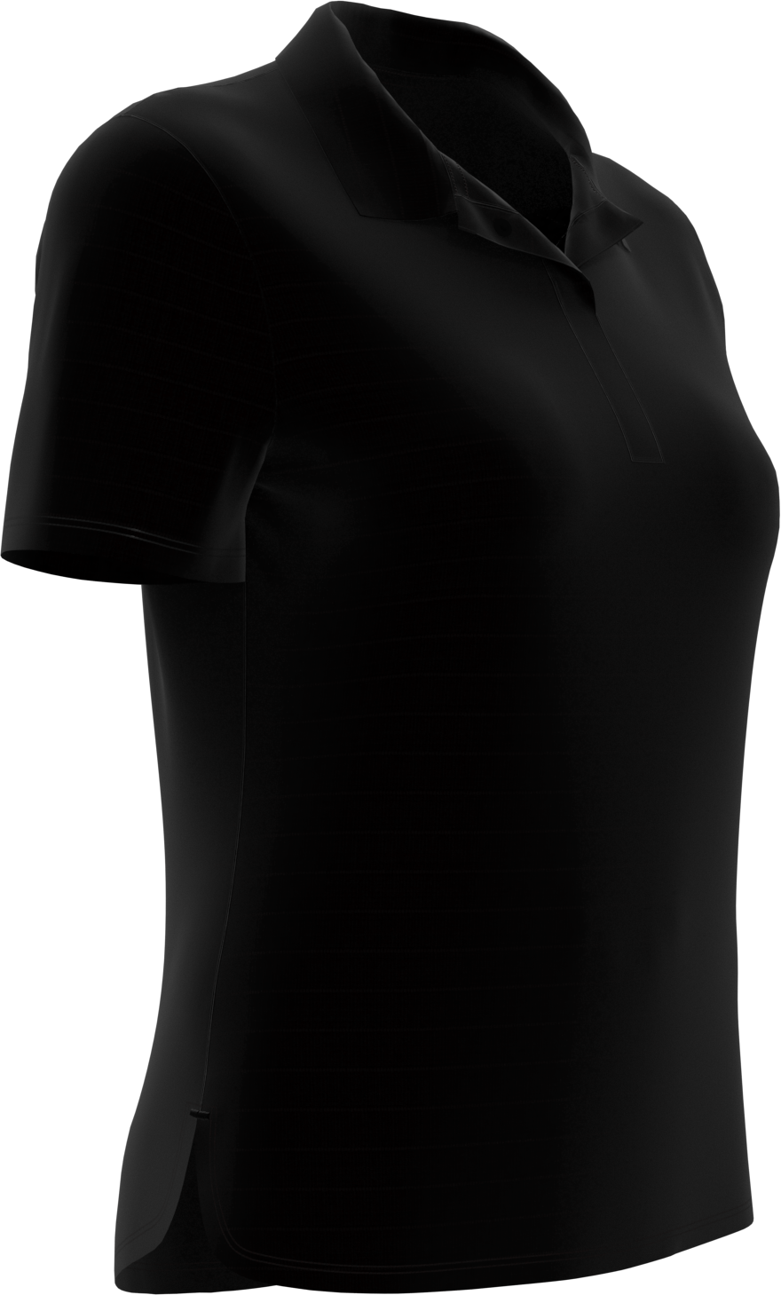 Callaway Golf Cgw761 Women’s Eco Horizontal Textured Polo - Black