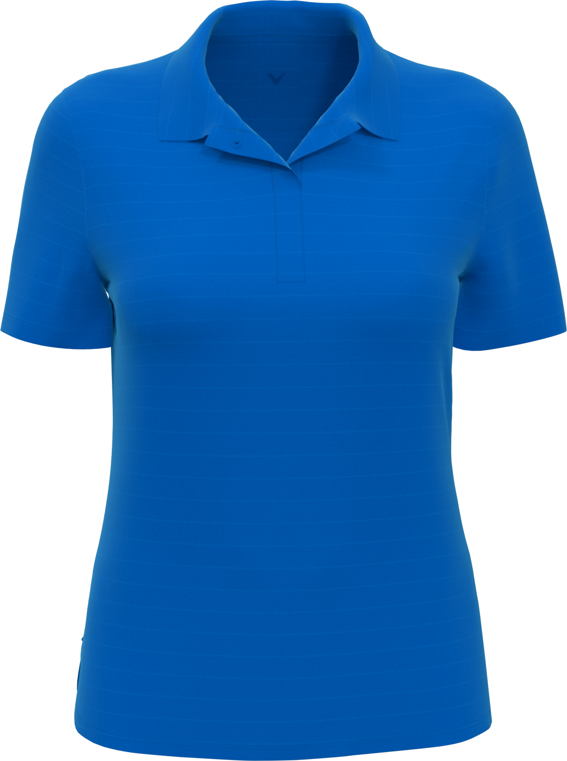 Callaway Golf Cgw761 Women’s Eco Horizontal Textured Polo - Magnetic Blue