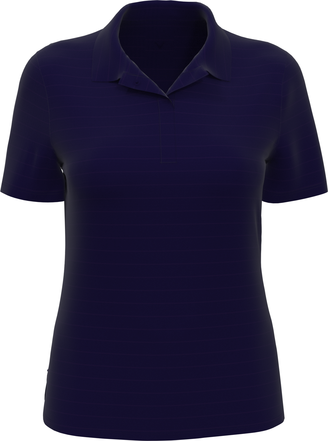 Callaway Golf Cgw761 Women’s Eco Horizontal Textured Polo - Peacoat