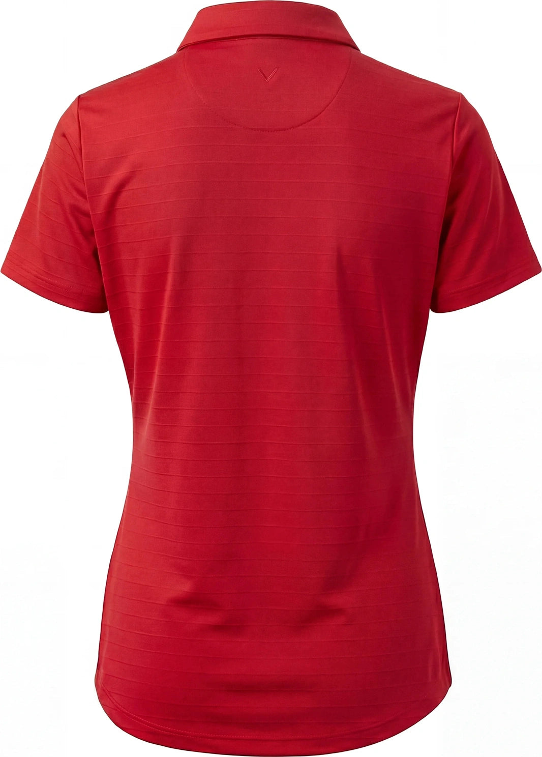 Callaway Golf Cgw761 Women’s Eco Horizontal Textured Polo - Salsa