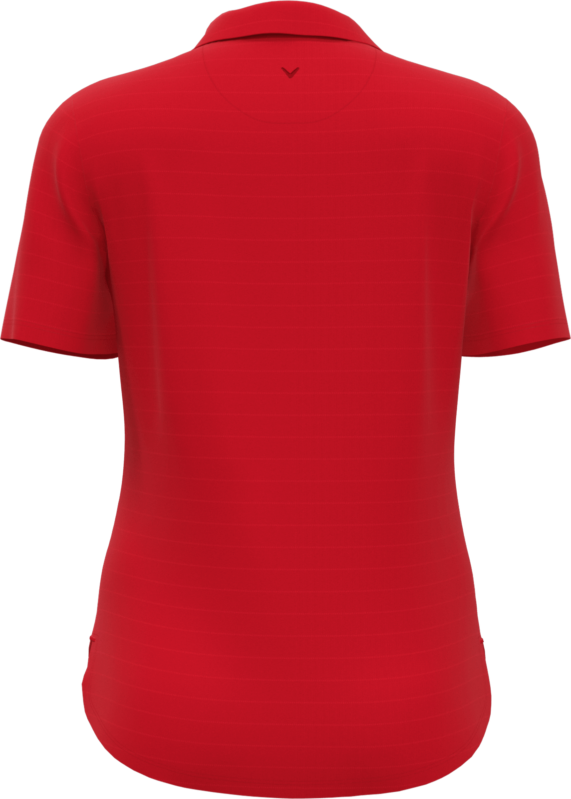Callaway Golf Cgw761 Women’s Eco Horizontal Textured Polo - Salsa
