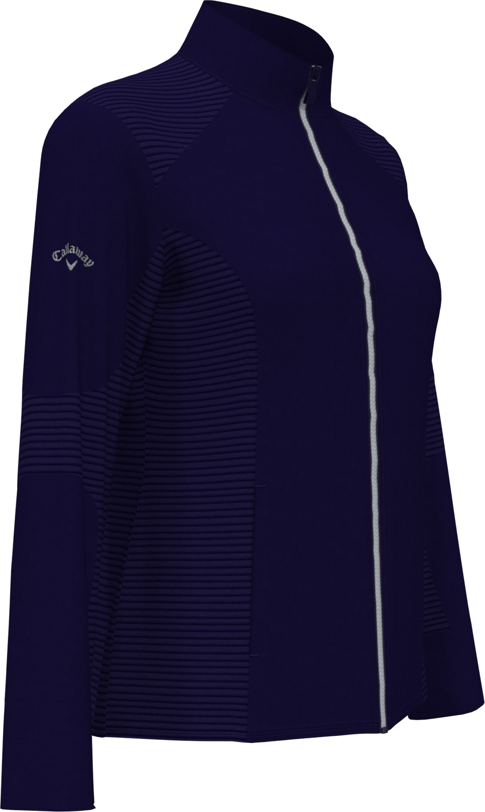 Callaway Golf Cgw772 Women’s Full-zip Ottoman Jacket - Peacoat