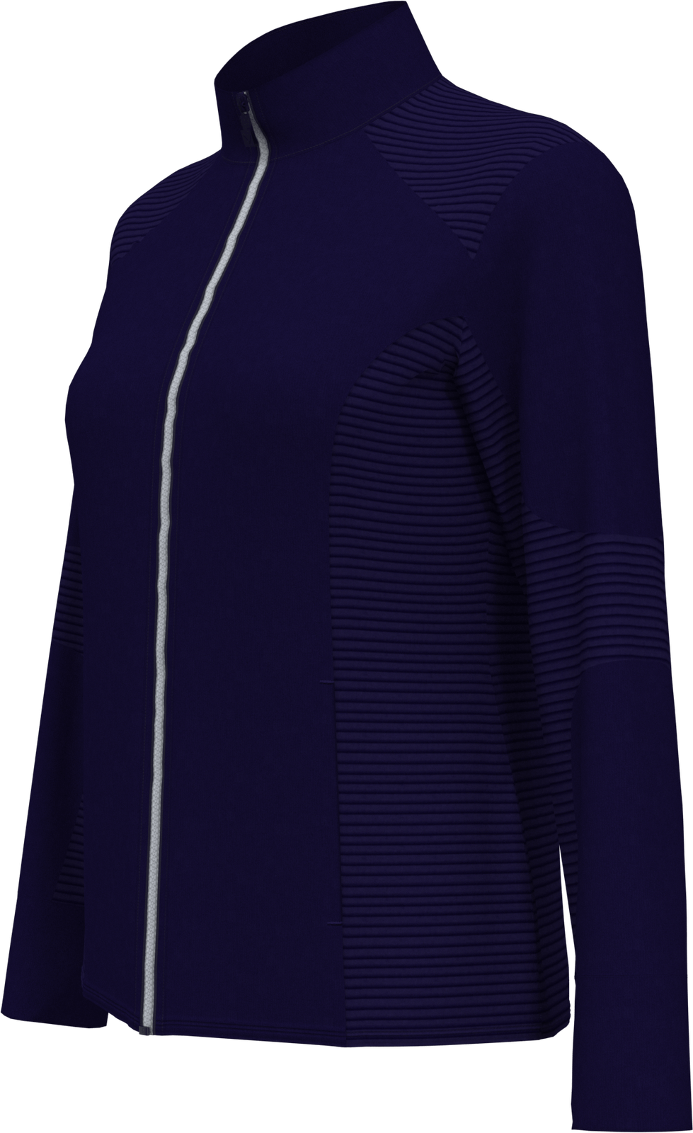 Callaway Golf Cgw772 Women’s Full-zip Ottoman Jacket - Peacoat