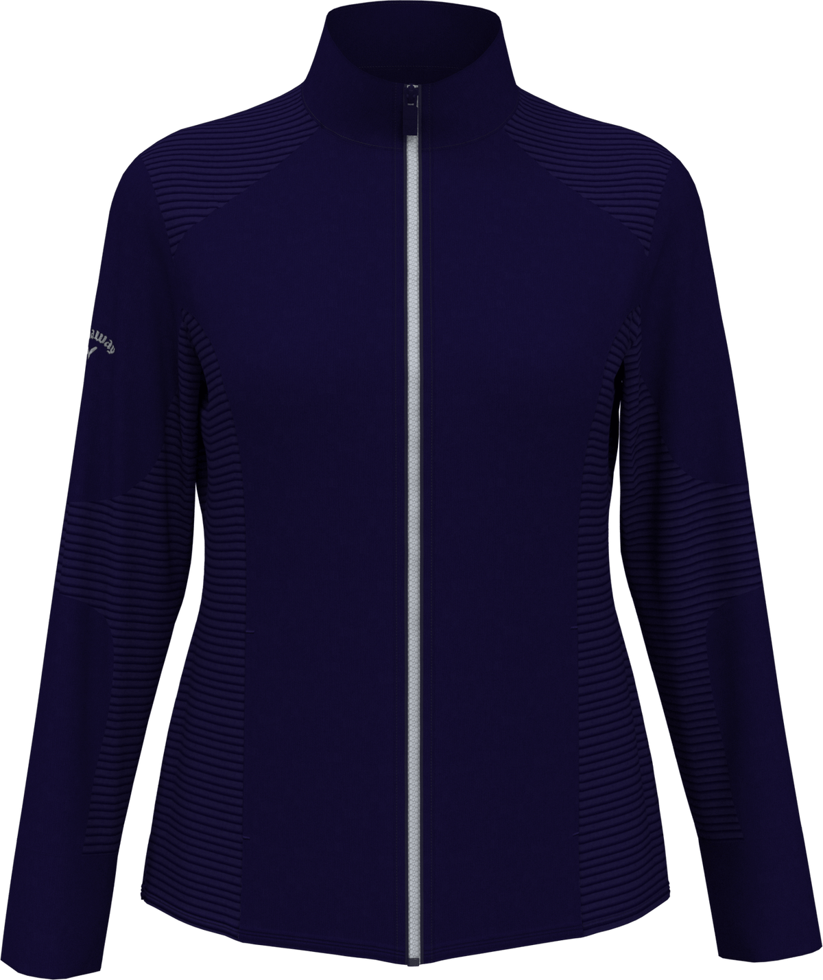 Callaway Golf Cgw772 Women’s Full-zip Ottoman Jacket - Peacoat