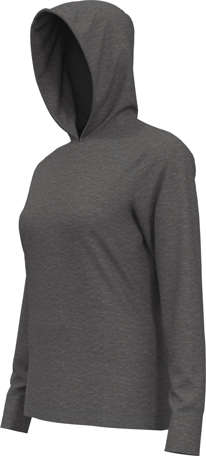 Callaway Golf Cgw773 Women’s Long Sleeve Soft Touch Hoodie - Black Heather