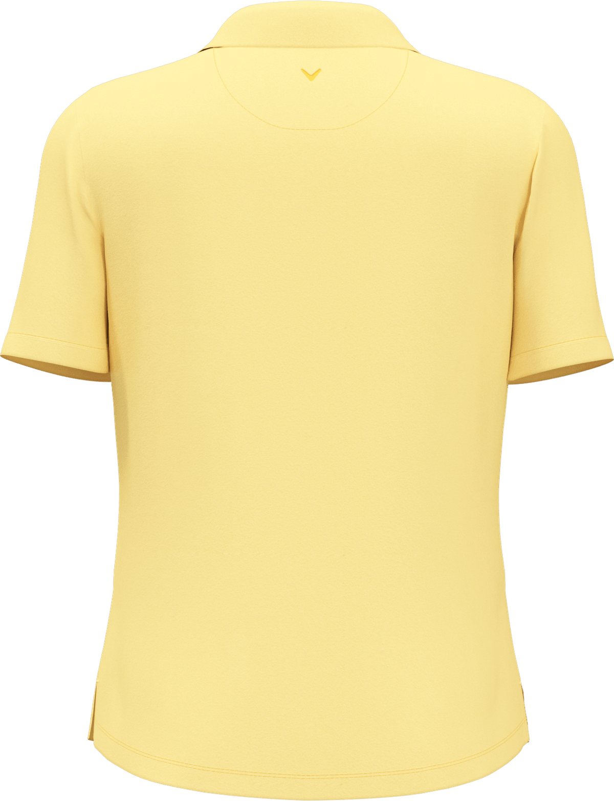Callaway Golf Cgw780 Short Sleeve Women’s Micro Texture Polo - Banana Cream