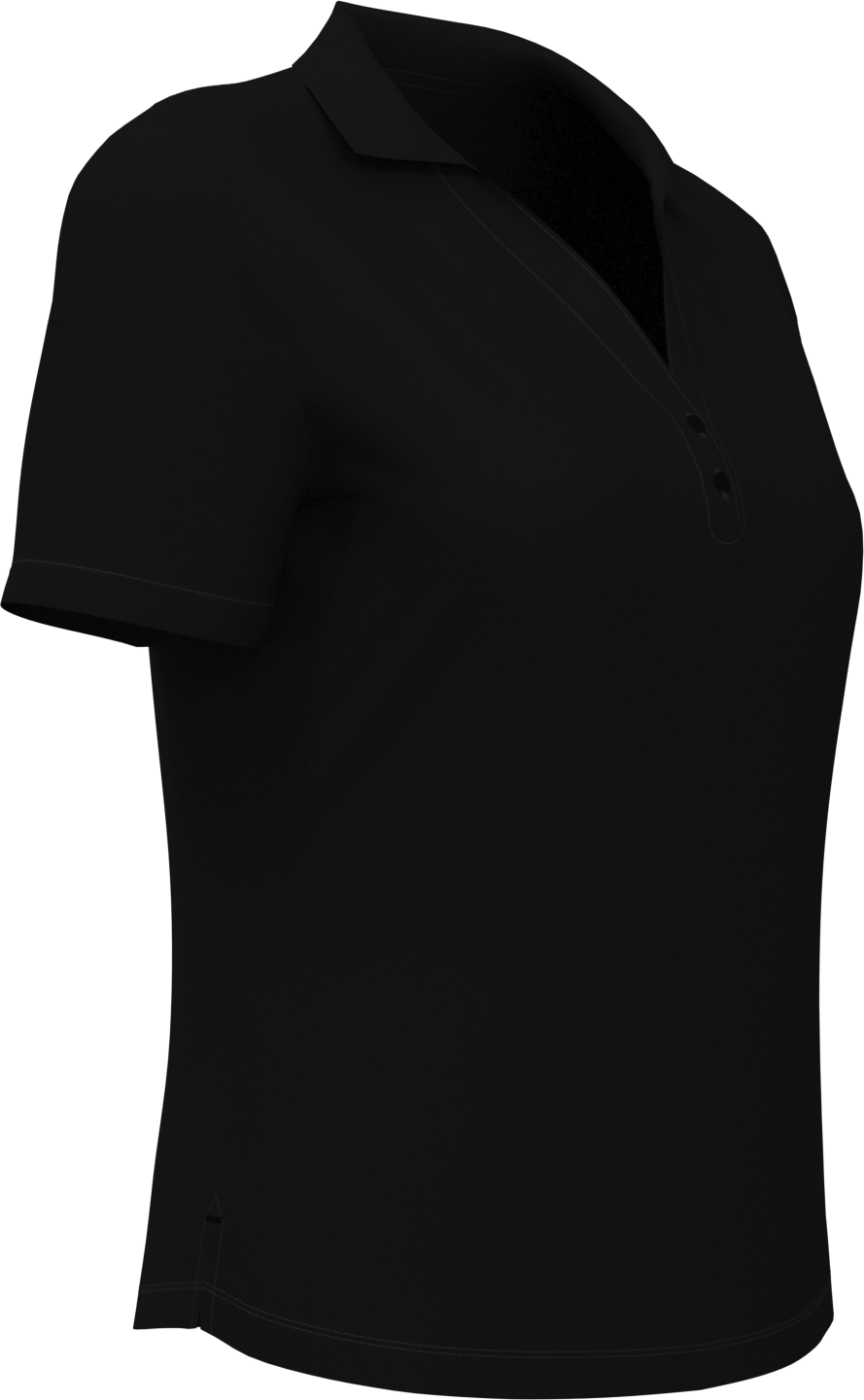 Callaway Golf Cgw780 Short Sleeve Women’s Micro Texture Polo - Black