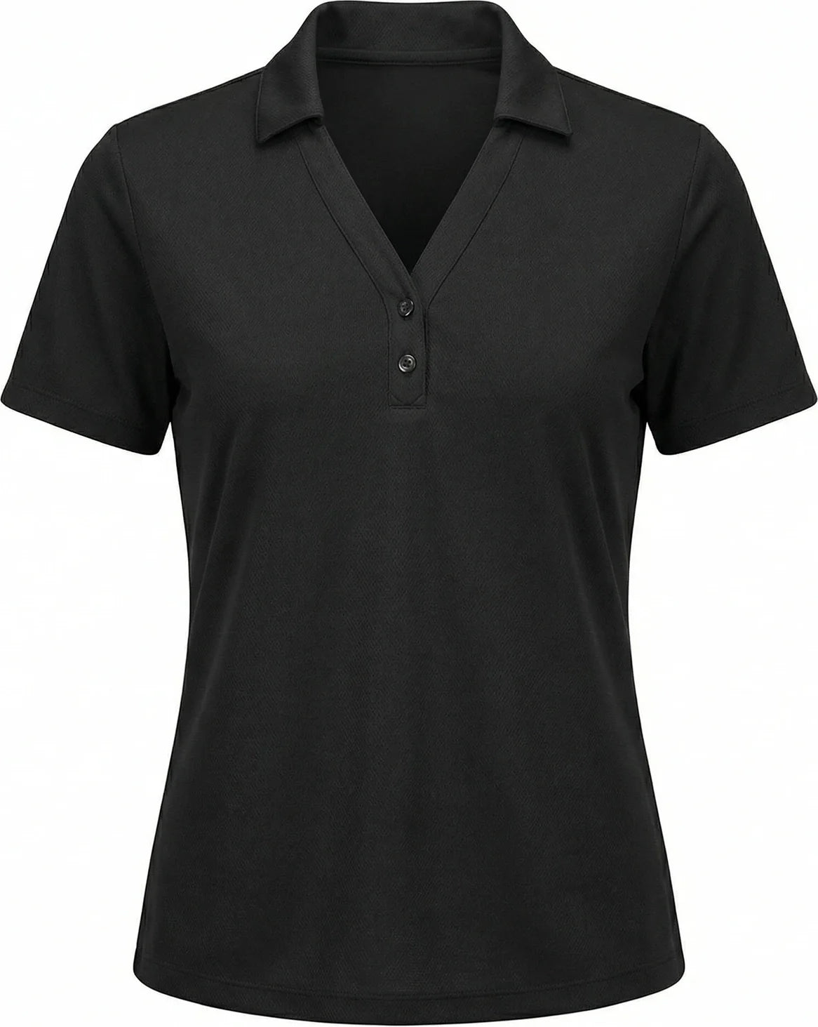 Callaway Golf Cgw780 Short Sleeve Women’s Micro Texture Polo - Black