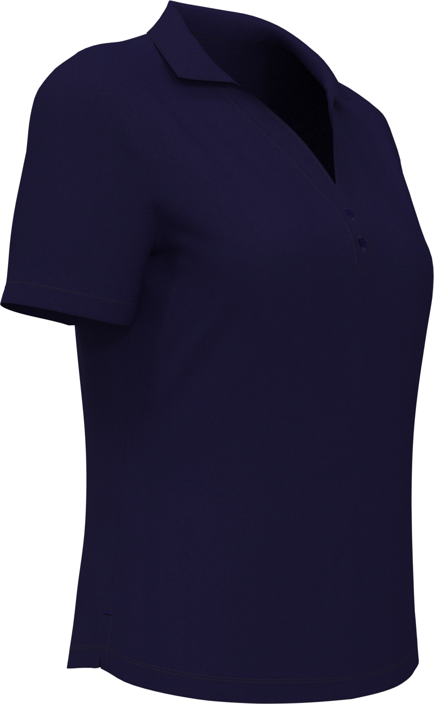 Callaway Golf Cgw780 Short Sleeve Women’s Micro Texture Polo - Peacoat