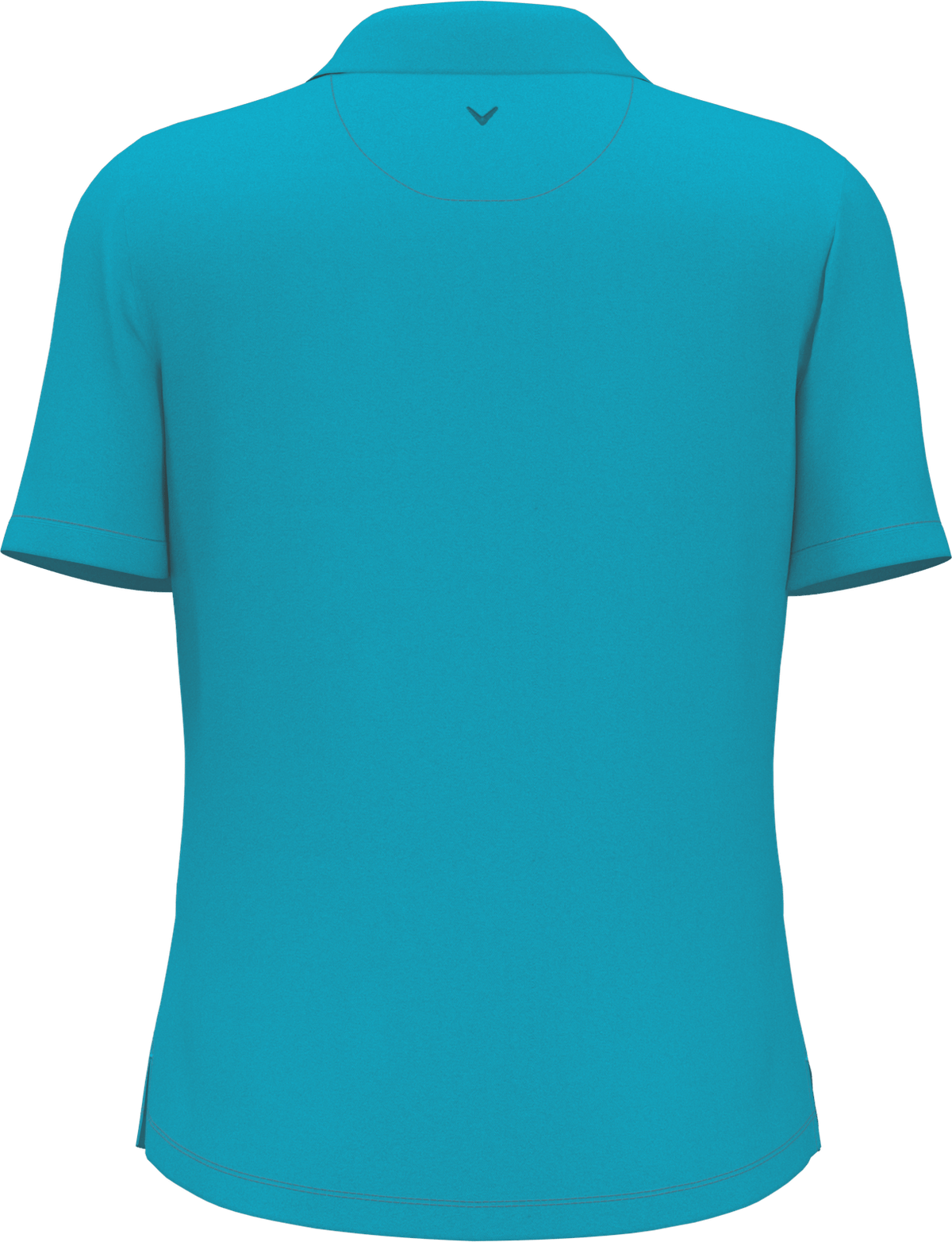 Callaway Golf Cgw780 Short Sleeve Women’s Micro Texture Polo - Tile Blue
