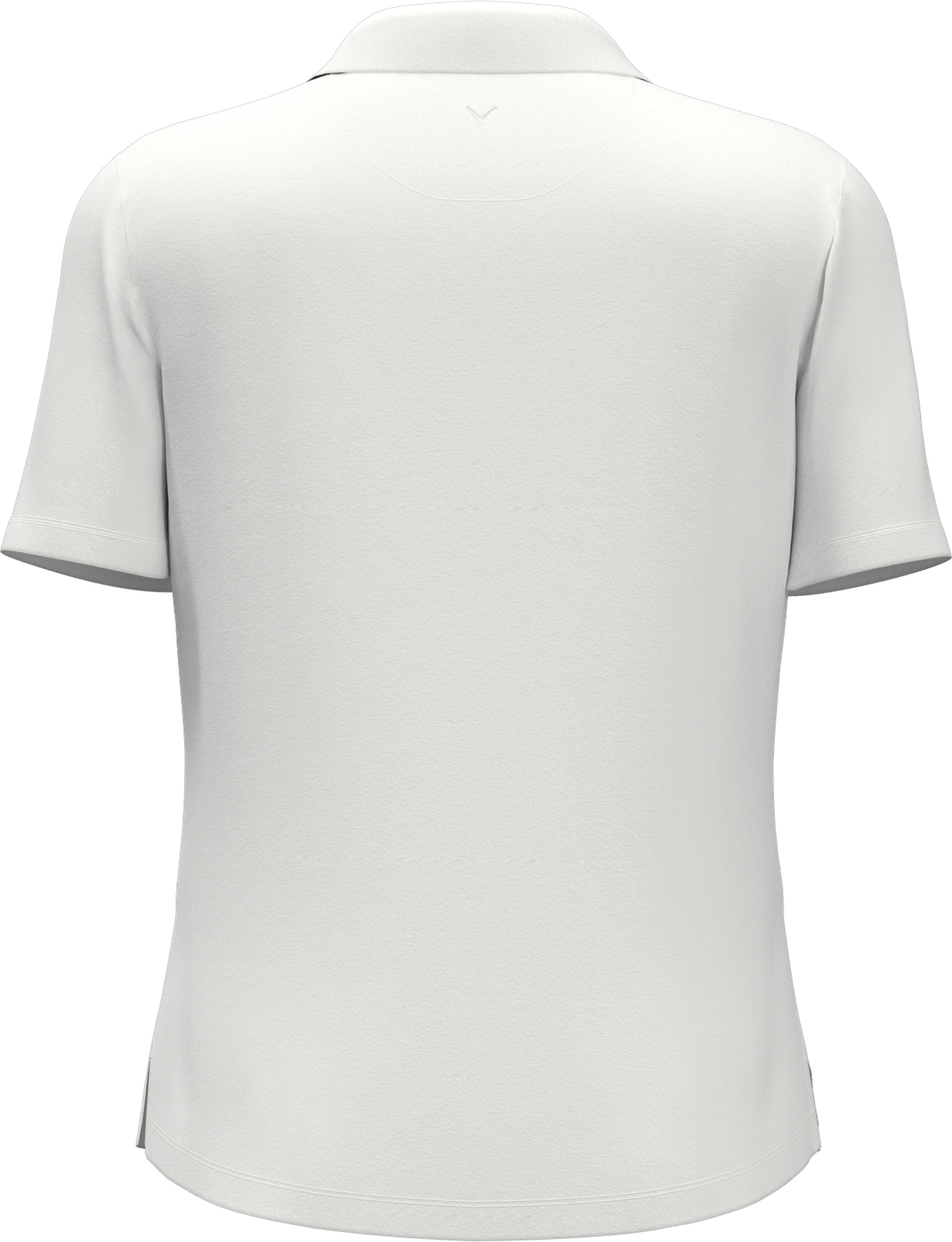 Callaway Golf Cgw780 Short Sleeve Women’s Micro Texture Polo - White