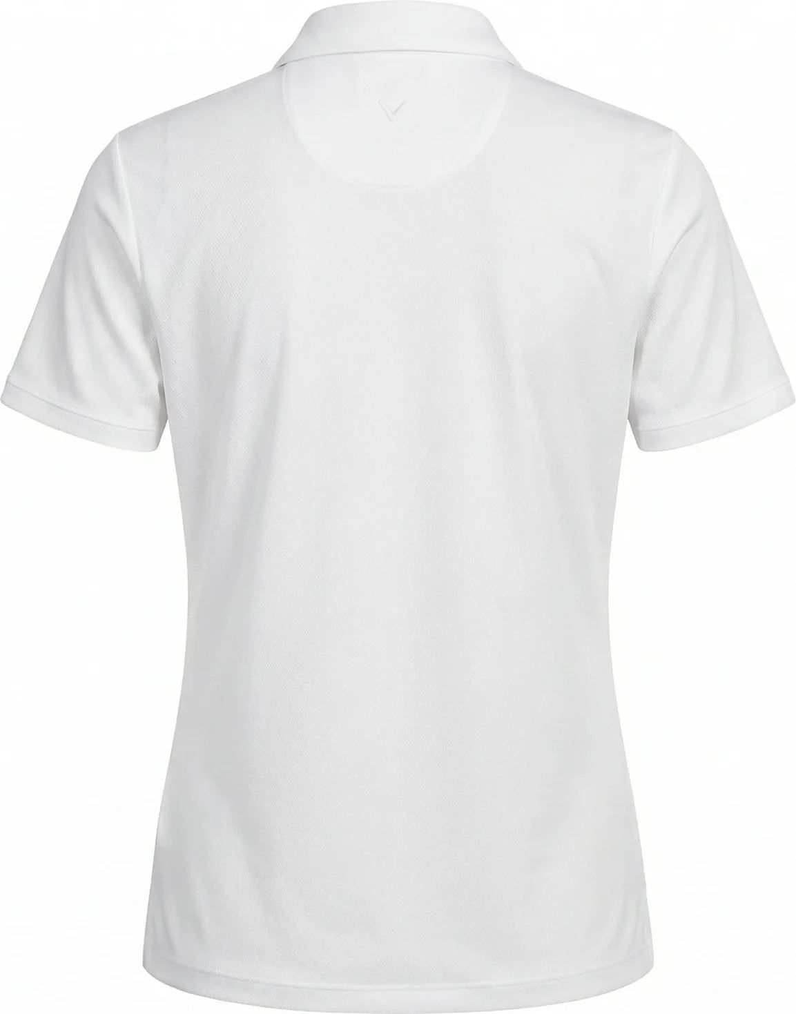 Callaway Golf Cgw780 Short Sleeve Women’s Micro Texture Polo - White