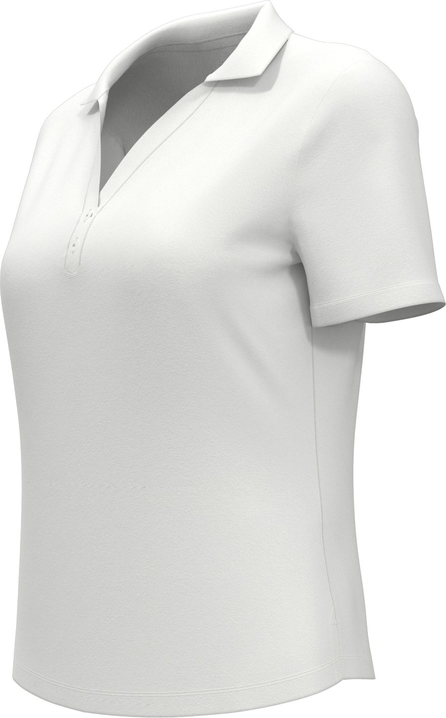Callaway Golf Cgw780 Short Sleeve Women’s Micro Texture Polo - White