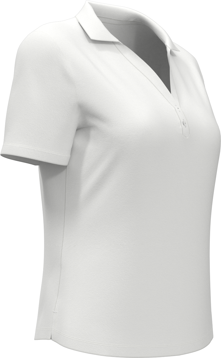 Callaway Golf Cgw780 Short Sleeve Women’s Micro Texture Polo - White