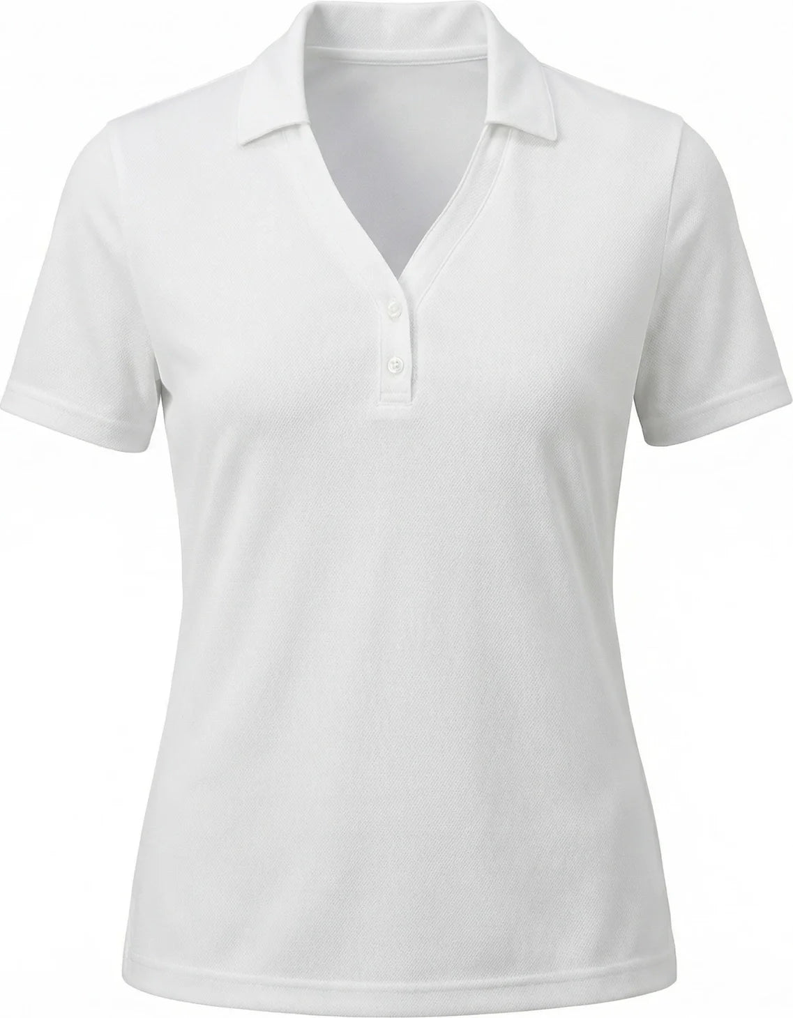 Callaway Golf Cgw780 Short Sleeve Women’s Micro Texture Polo - White