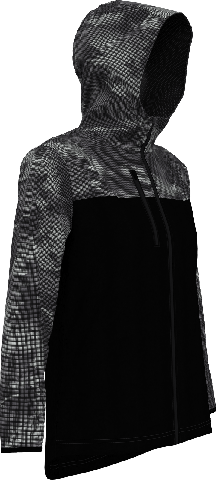 Callaway Golf Cgw787 Long Sleeve Women’s Packable Wind Jacket - Caviar