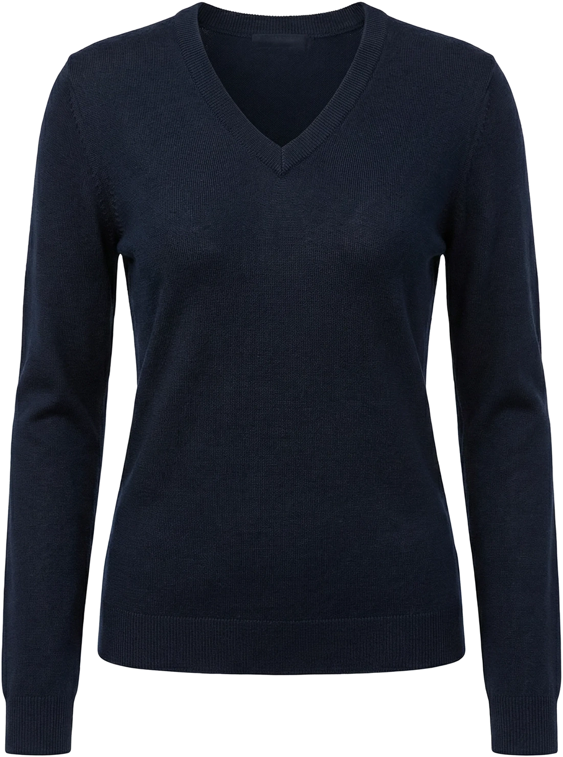 Callaway Golf Cgw789 Women’s Long Sleeve V-neck Sweater - Navy Blue