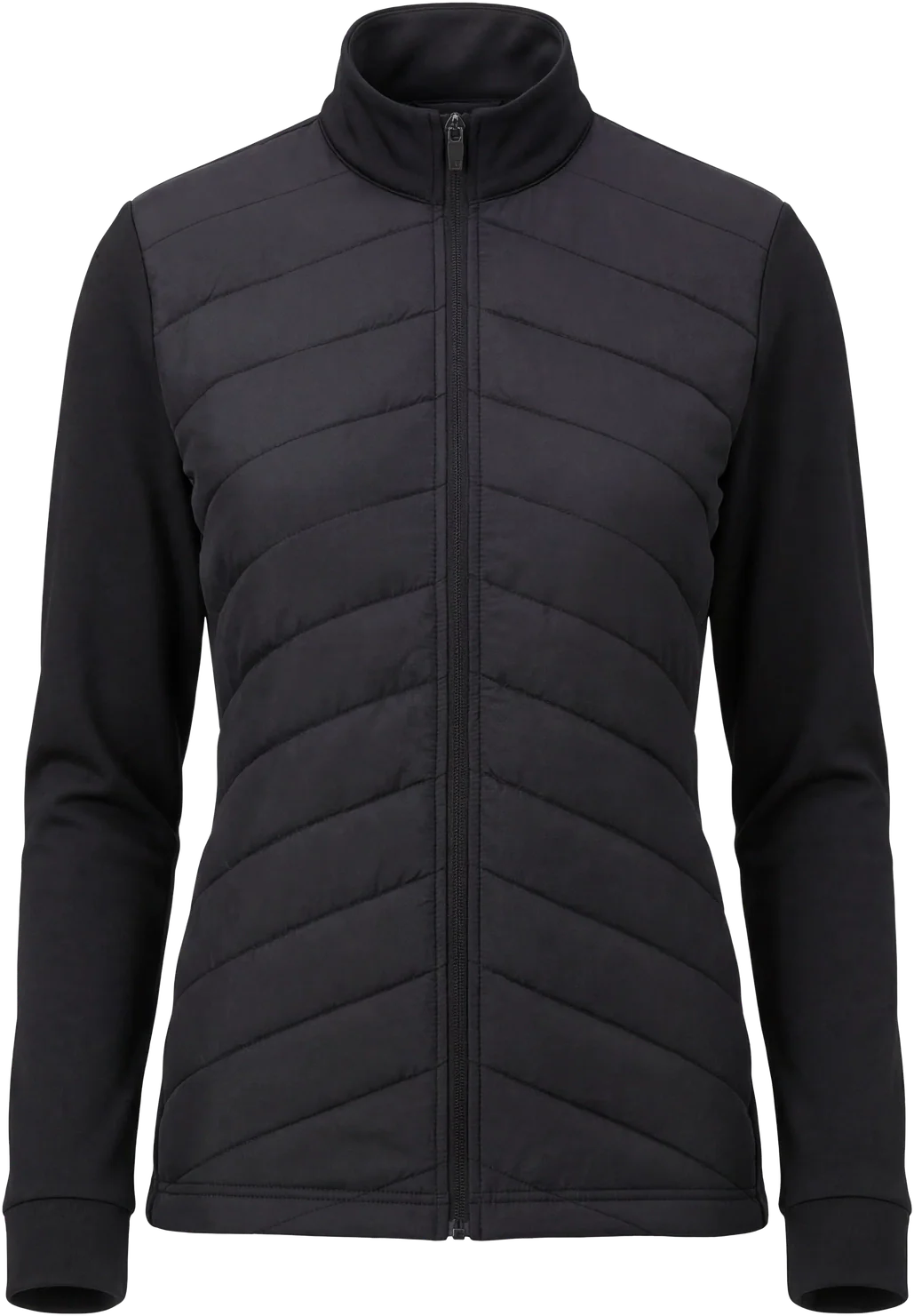Callaway Golf Cgw790 Women’s Long Sleeve Quilted Puffer Jacket - Black