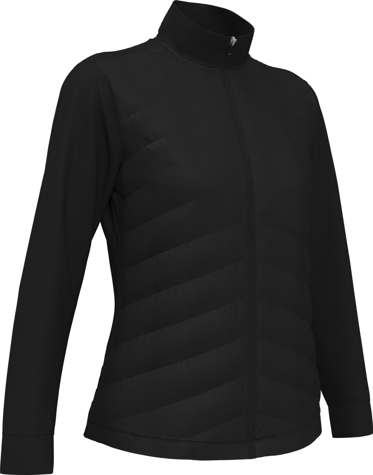 Callaway Golf Cgw790 Women’s Long Sleeve Quilted Puffer Jacket - Black