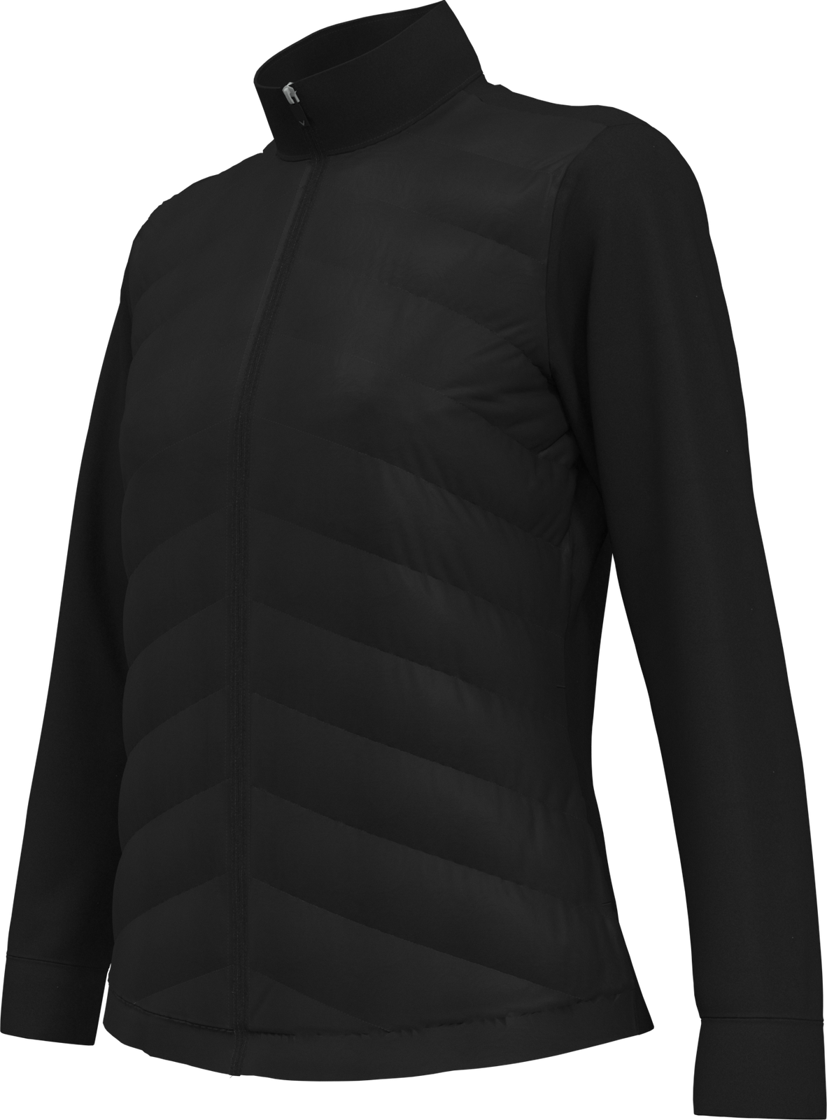 Callaway Golf Cgw790 Women’s Long Sleeve Quilted Puffer Jacket - Black