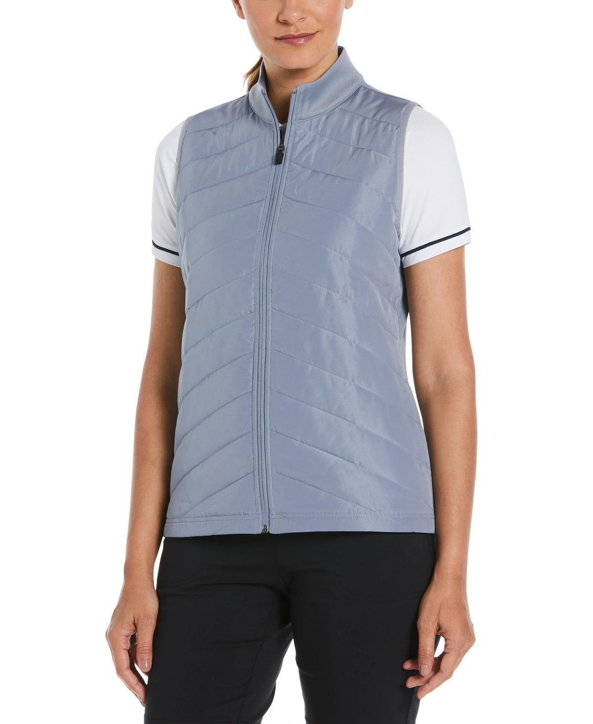 Callaway Golf Cgw791 Women’s Sleeveless Quilted Puffer Vest - Tradewinds