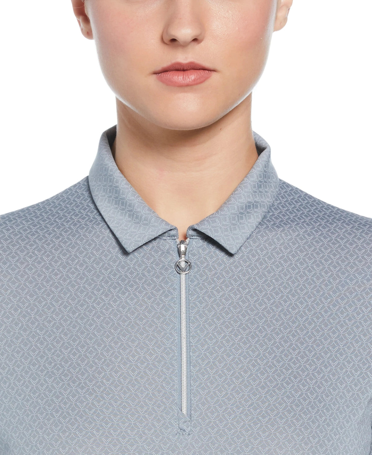 Callaway Golf Cgw792 Women’s Short Sleeve Stitched Chev Polo - Tradewinds