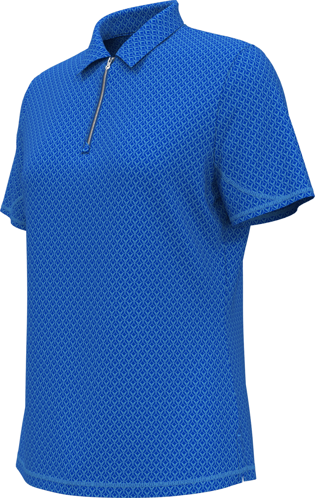Callaway Golf Cgw792 Women’s Short Sleeve Stitched Chev Polo - Lapis Blue