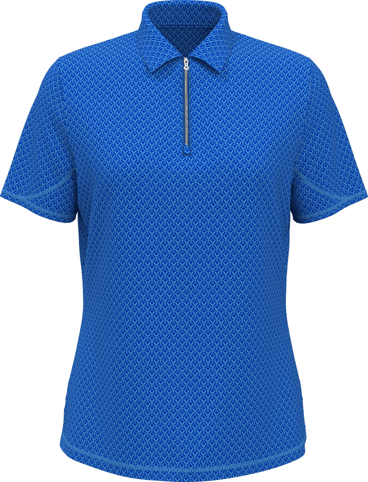 Callaway Golf Cgw792 Women’s Short Sleeve Stitched Chev Polo - Lapis Blue