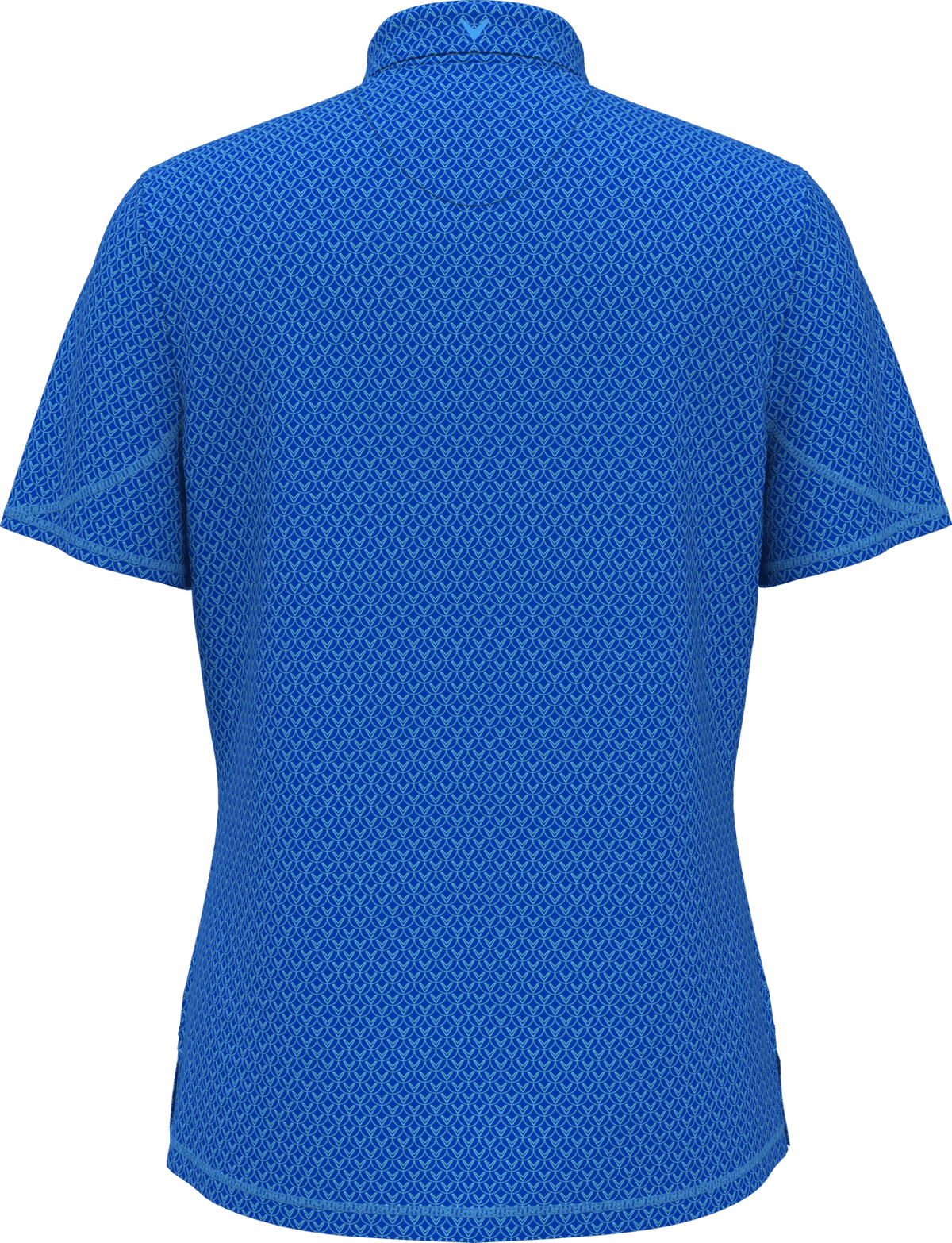 Callaway Golf Cgw792 Women’s Short Sleeve Stitched Chev Polo - Lapis Blue