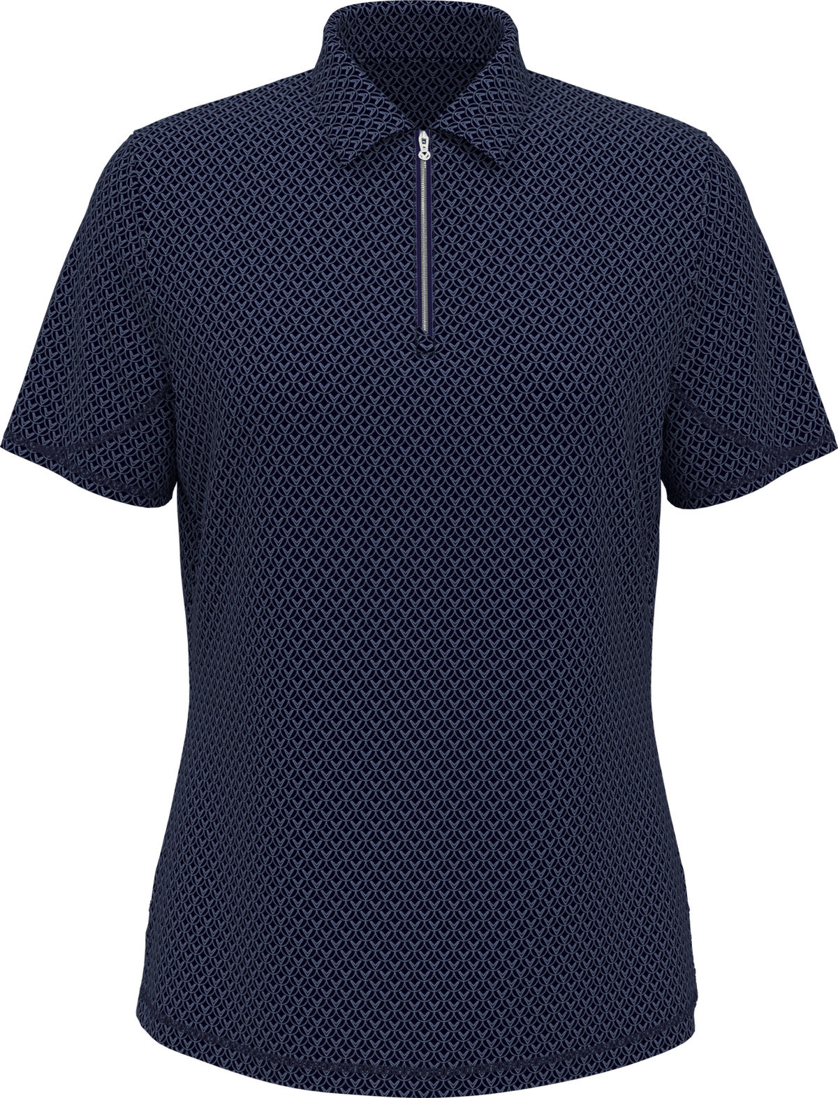 Callaway Golf Cgw792 Women’s Short Sleeve Stitched Chev Polo - Peacoat