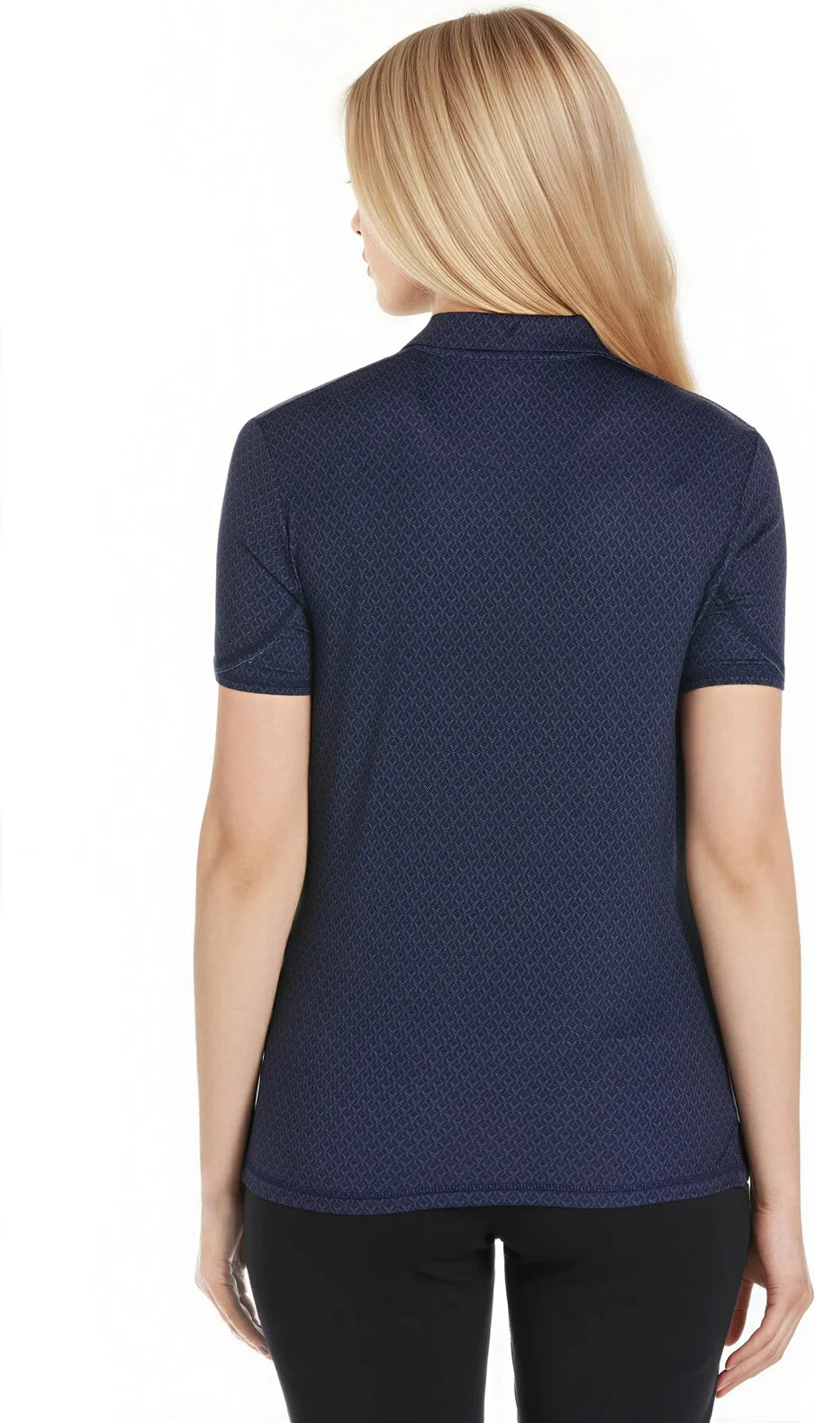 Callaway Golf Cgw792 Women’s Short Sleeve Stitched Chev Polo - Peacoat - Ladies s