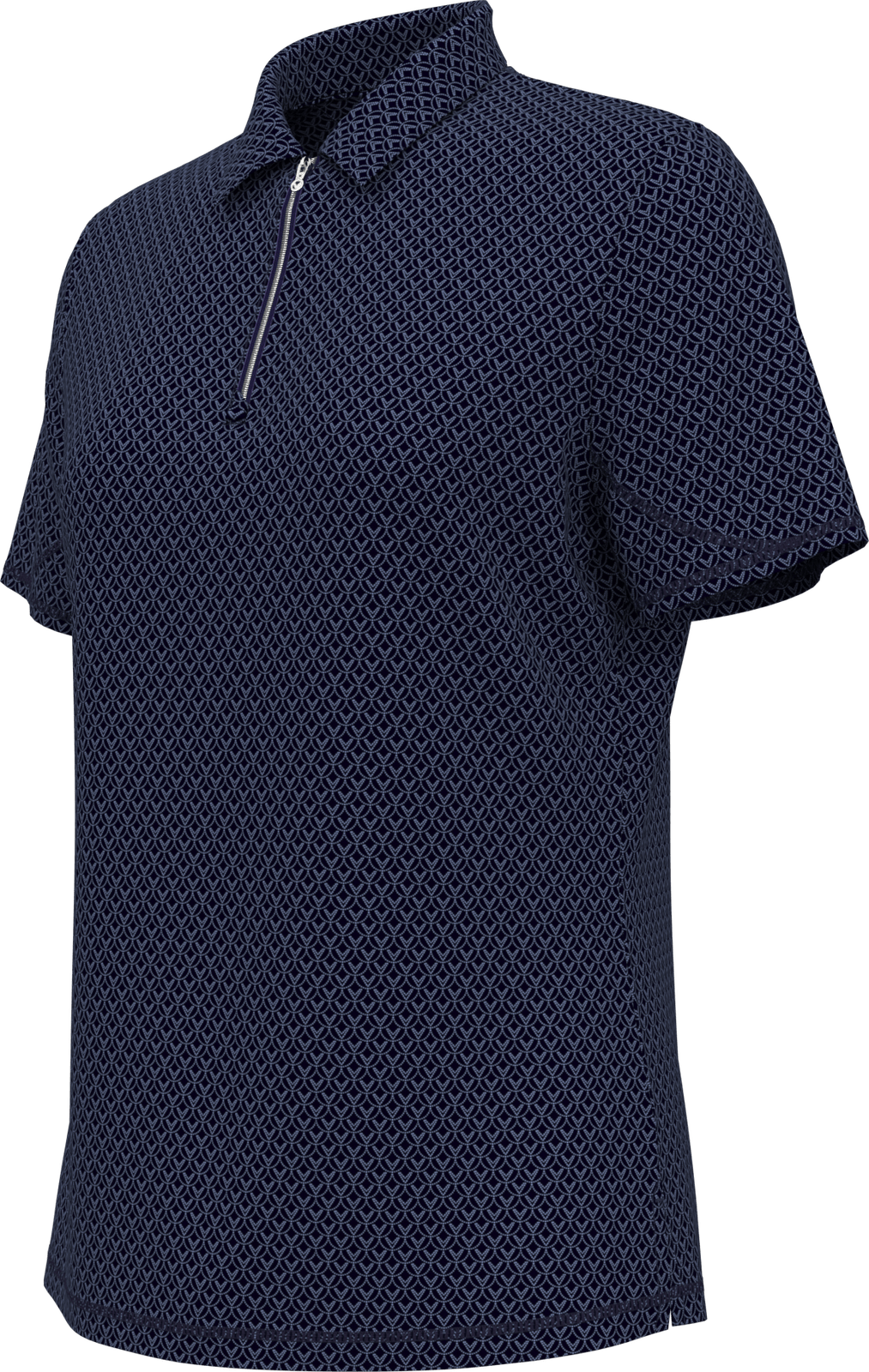 Callaway Golf Cgw792 Women’s Short Sleeve Stitched Chev Polo - Peacoat